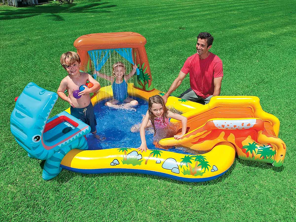 Aufblasbarer Spielplatz Jurassic - Intex