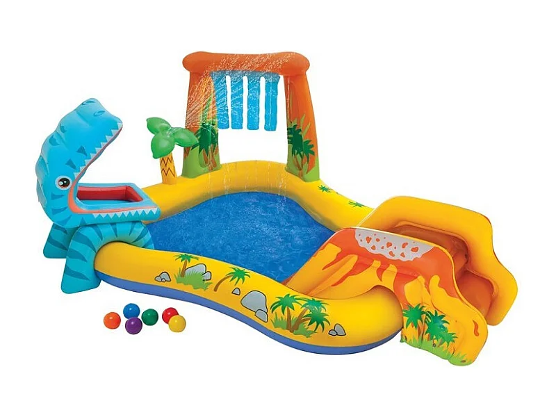 Zona de juegos hinchable Jurásico - Intex