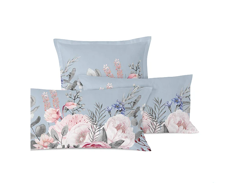 Funda de almohada 45x110 cm (x2) Soft bouquet