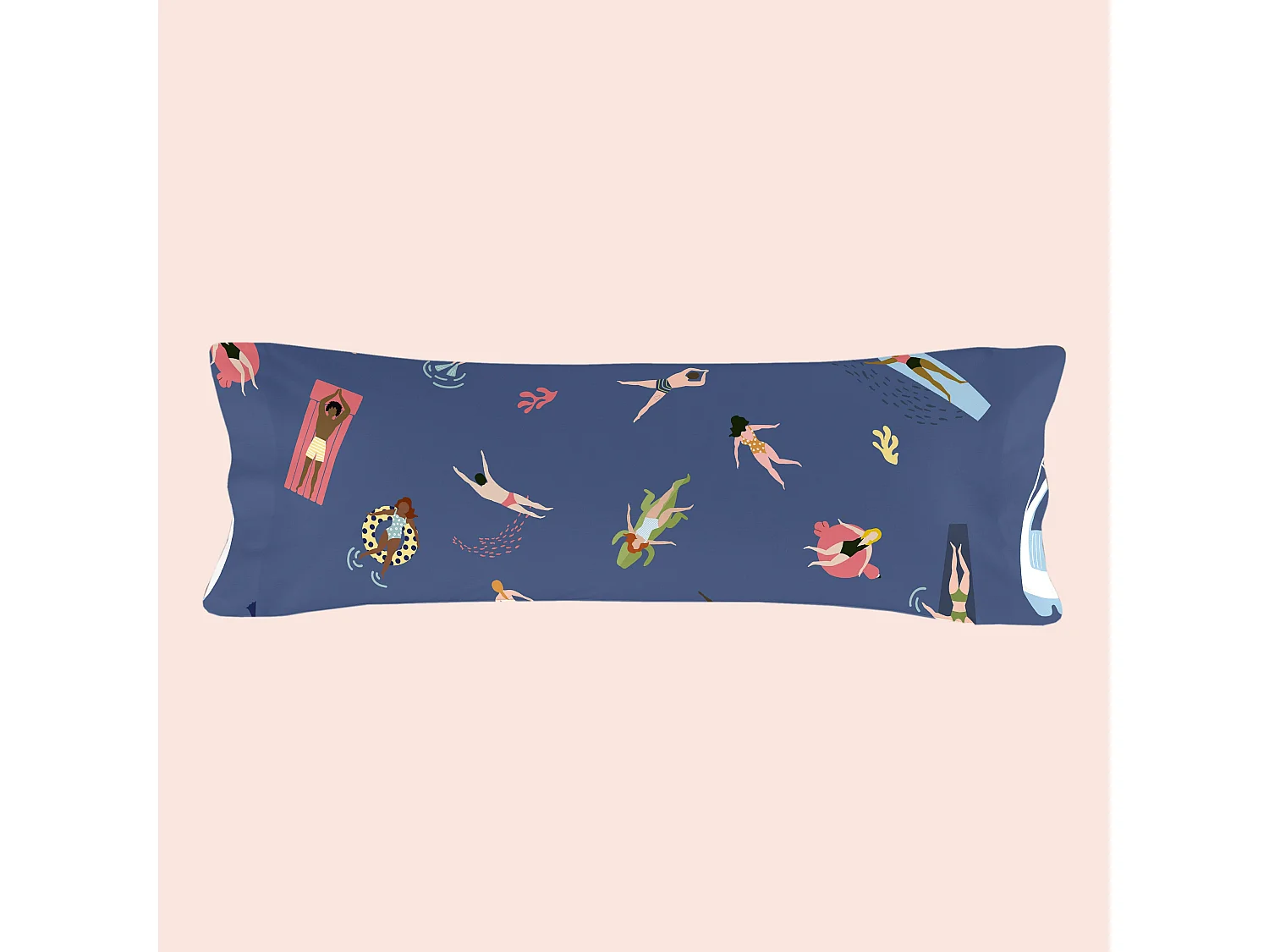 Taie d'oreiller 50x75 cm (x2) Sea party