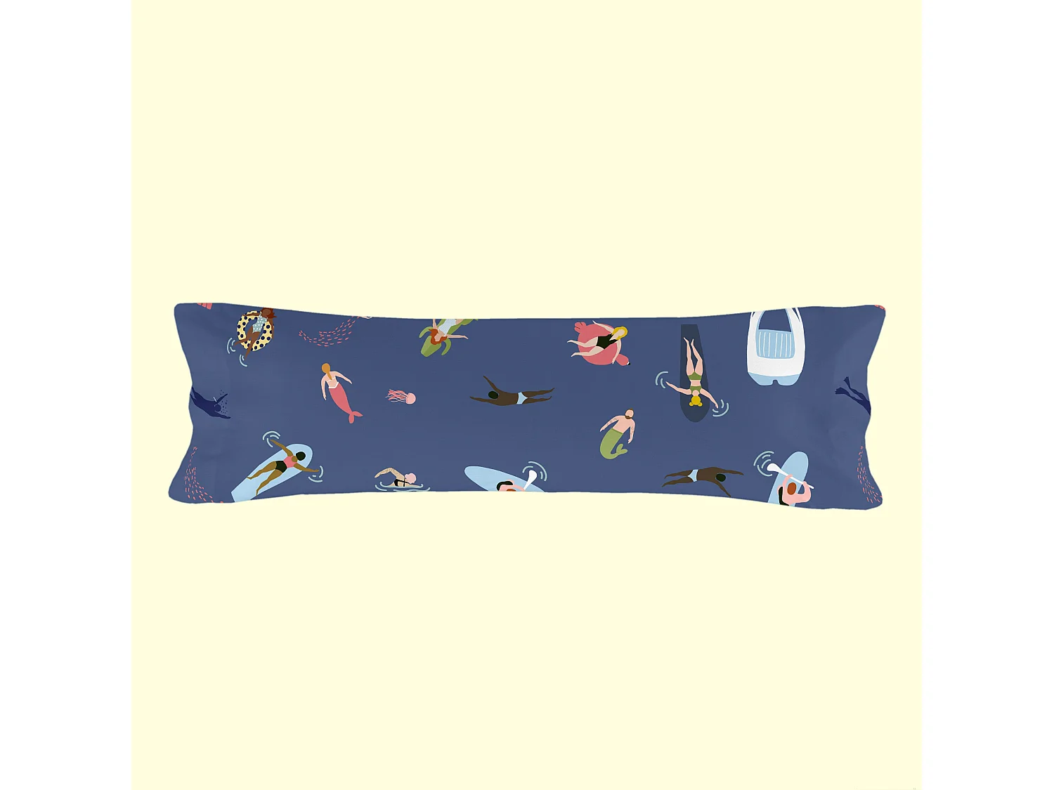 Taie d'oreiller 50x75 cm (x2) Sea party