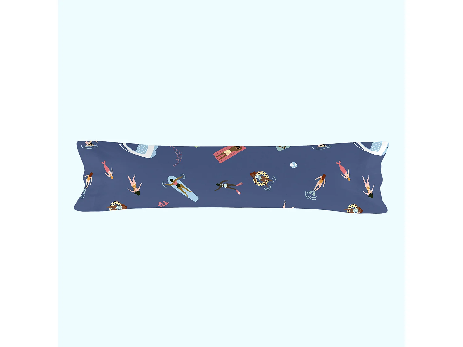 Taie d'oreiller 50x75 cm (x2) Sea party