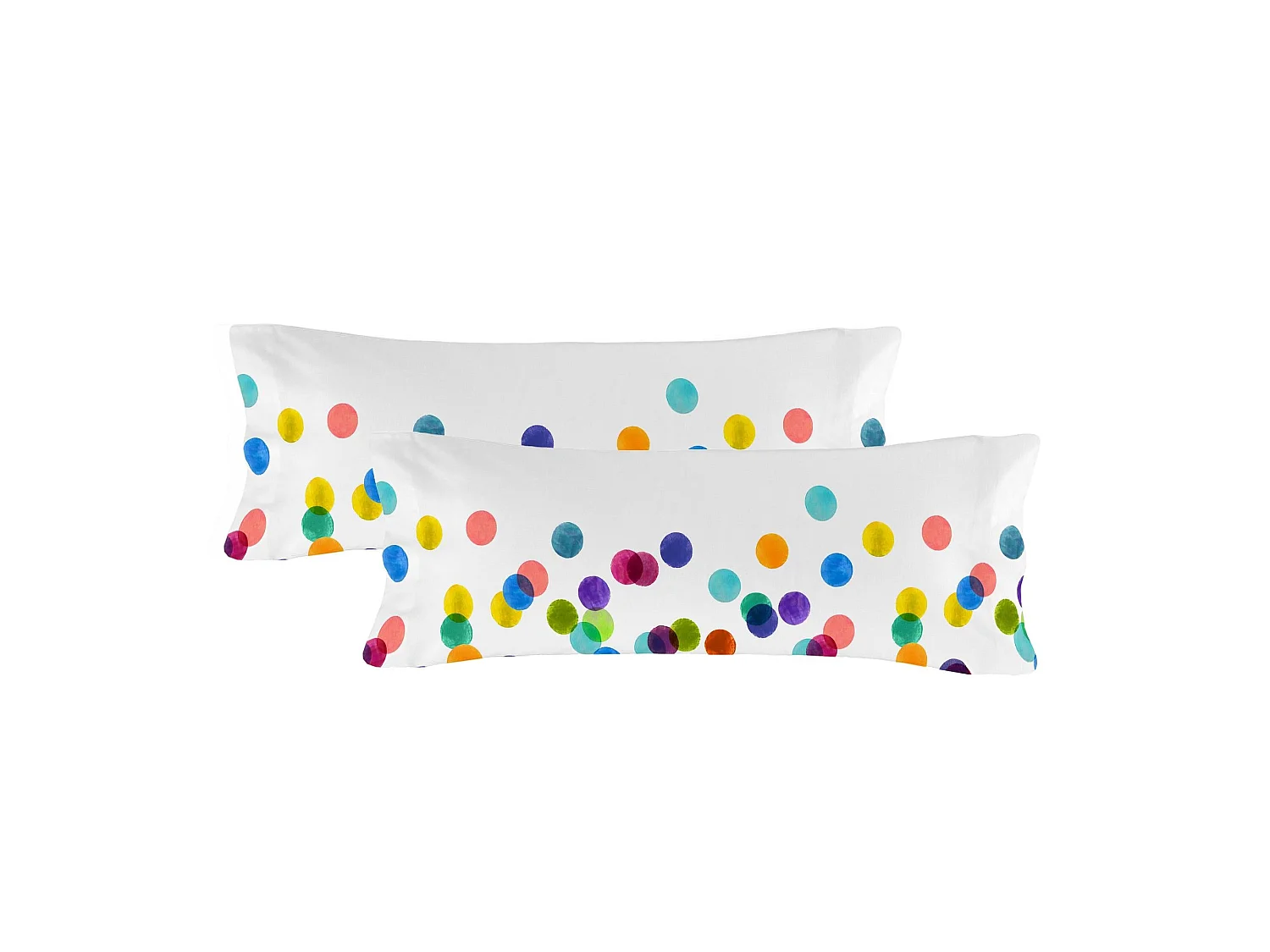 Funda de almohada 50x75 cm (x2) Confetti