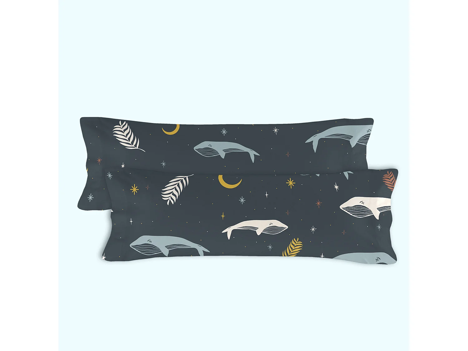 Taie d'oreiller 45x110 cm (x2) Oniric