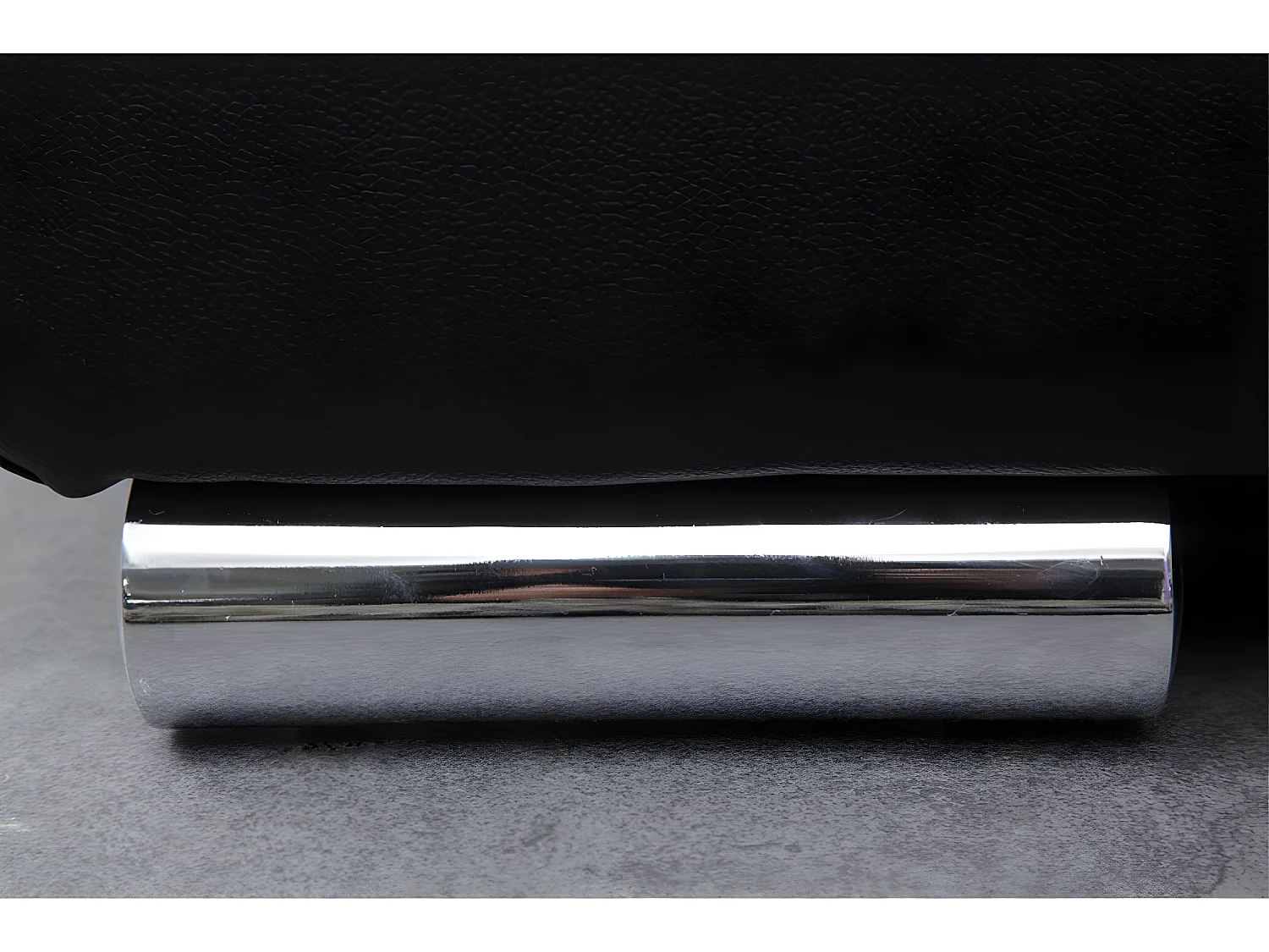 Couchgarnitur Leder 3+2+1 - Schwarz - THIBAULT