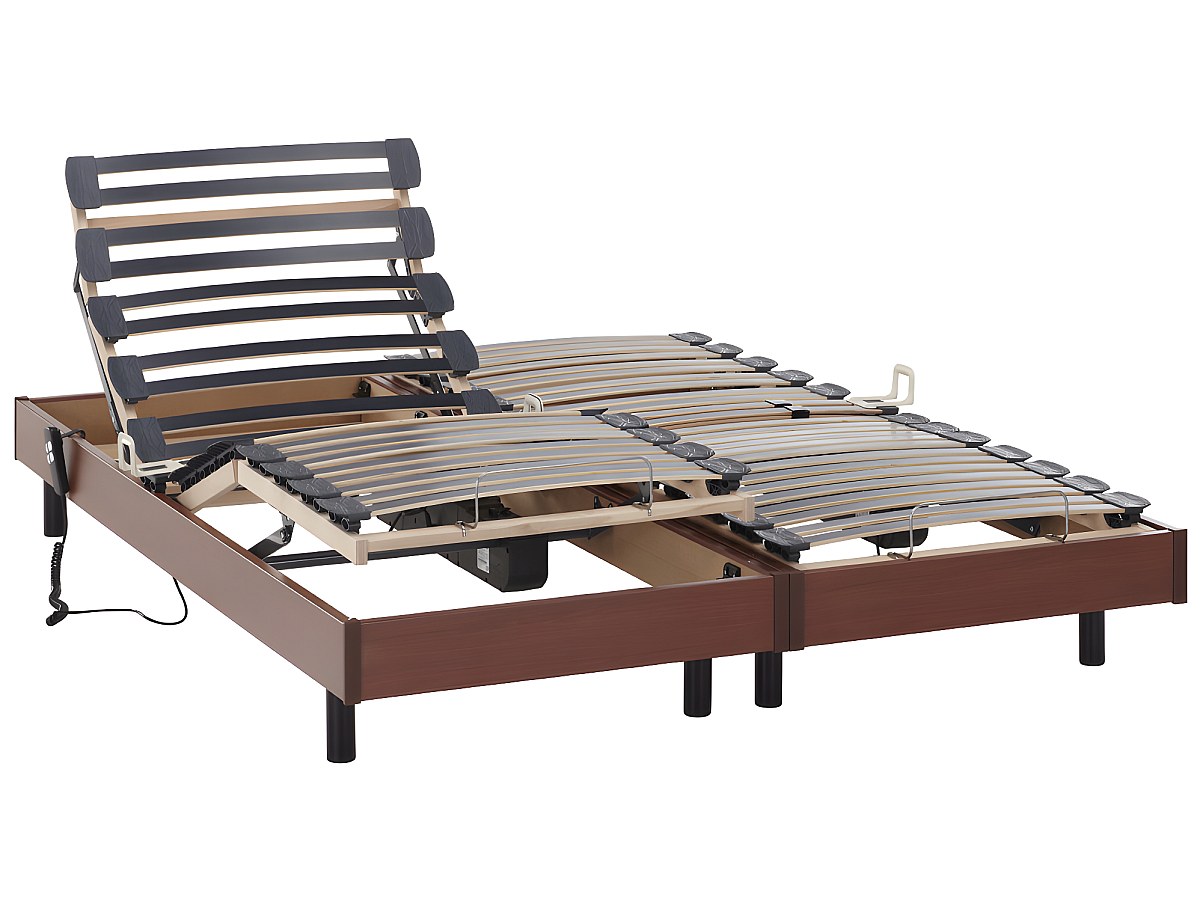 Elektr. Lattenrost mit Motor Galaxie - 80x200 - Kirschholz