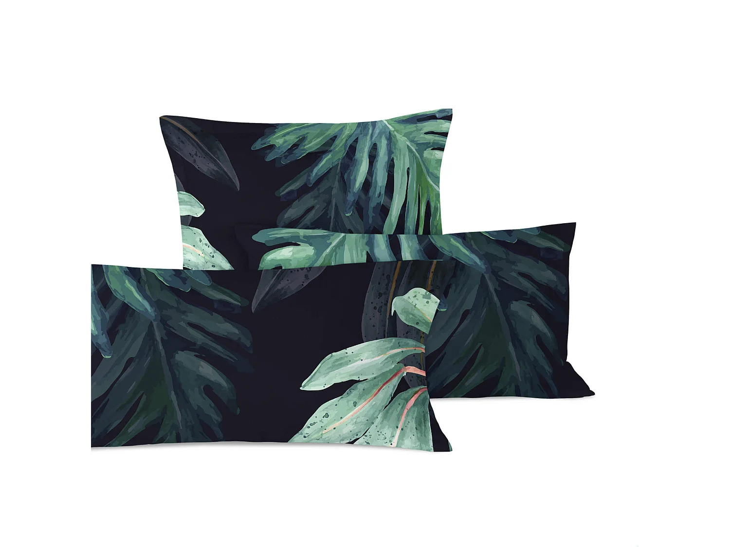 Federa per cuscino 45x155 cm Ebony