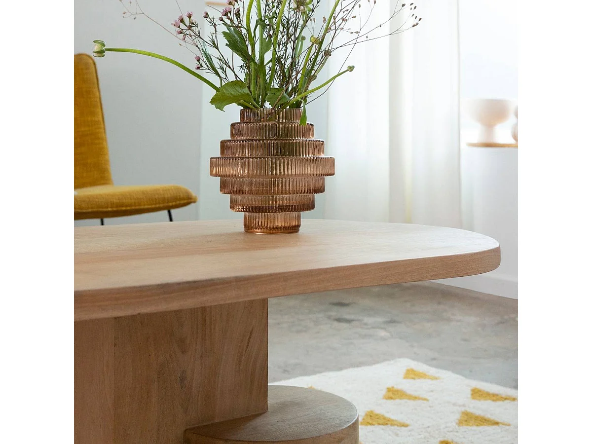 Table basse en bois de manguier Edouard