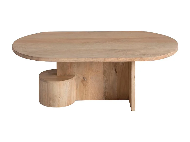 Table basse en bois de manguier Edouard