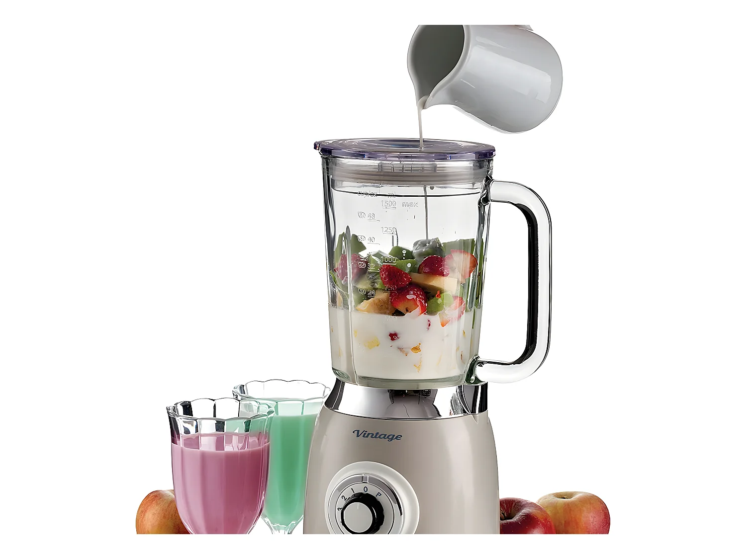 Blender Vintage Beige Ariete 583 1,5 litra 1000W