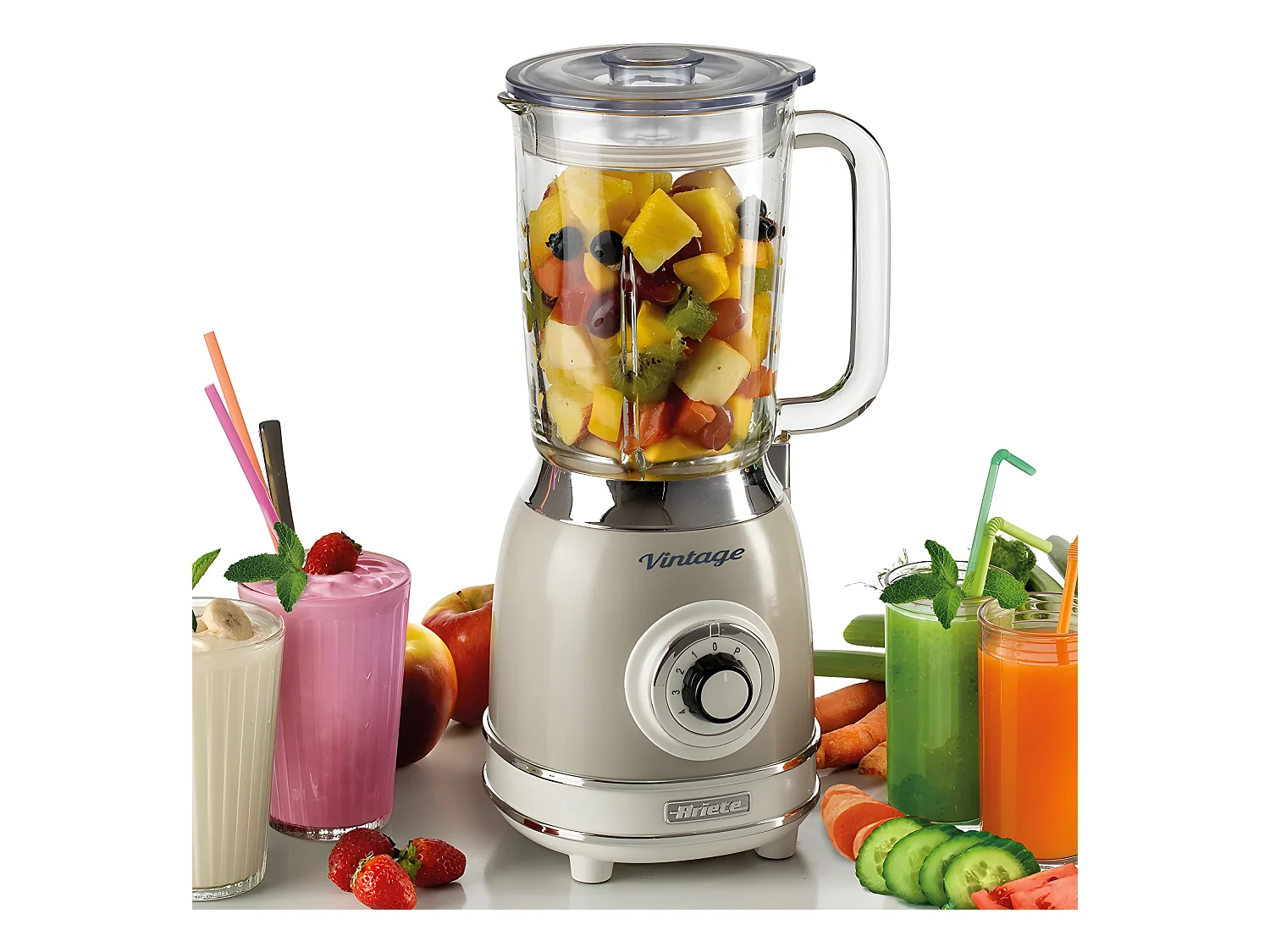 Blender Vintage Beige Ariete 583 1,5 litra 1000W