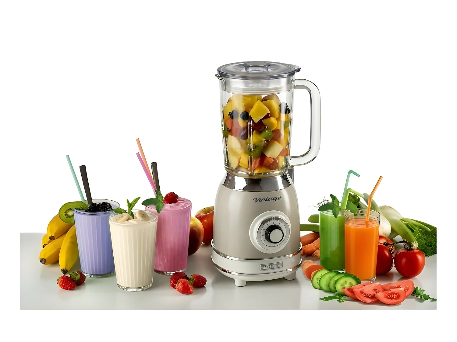 Blender Vintage Beige Ariete 583 1,5 litra 1000W