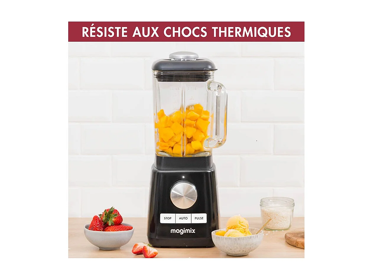 Blender Power 4 laqué noir