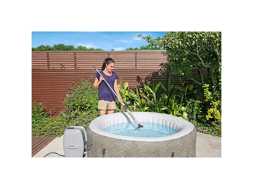 Balai aspirateur électrique Aquascan, batterie rechargeable pour spa et piscine jusqu'a 2 m de diametre