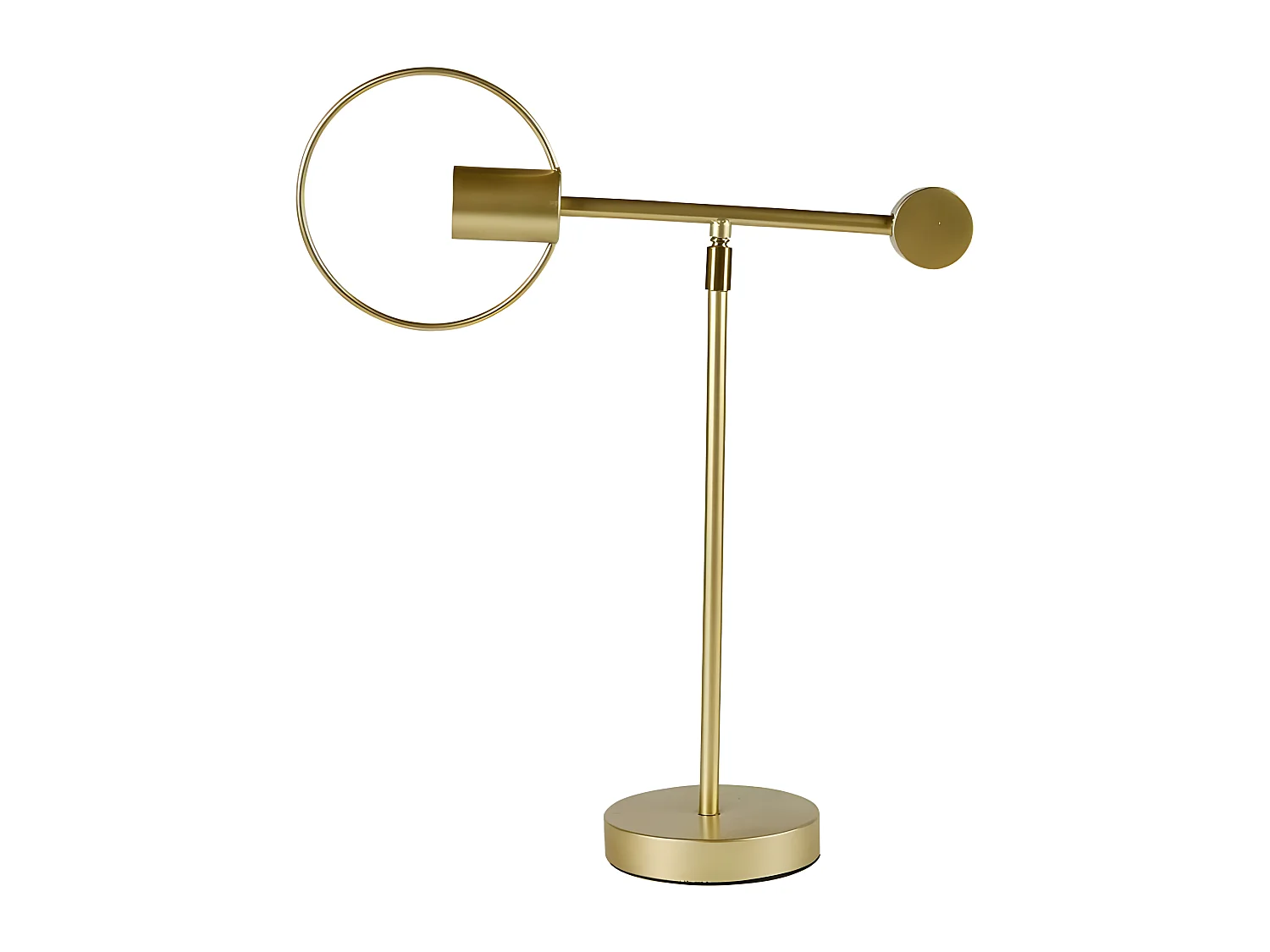 Lampe à poser métal doré Météore Ostaria