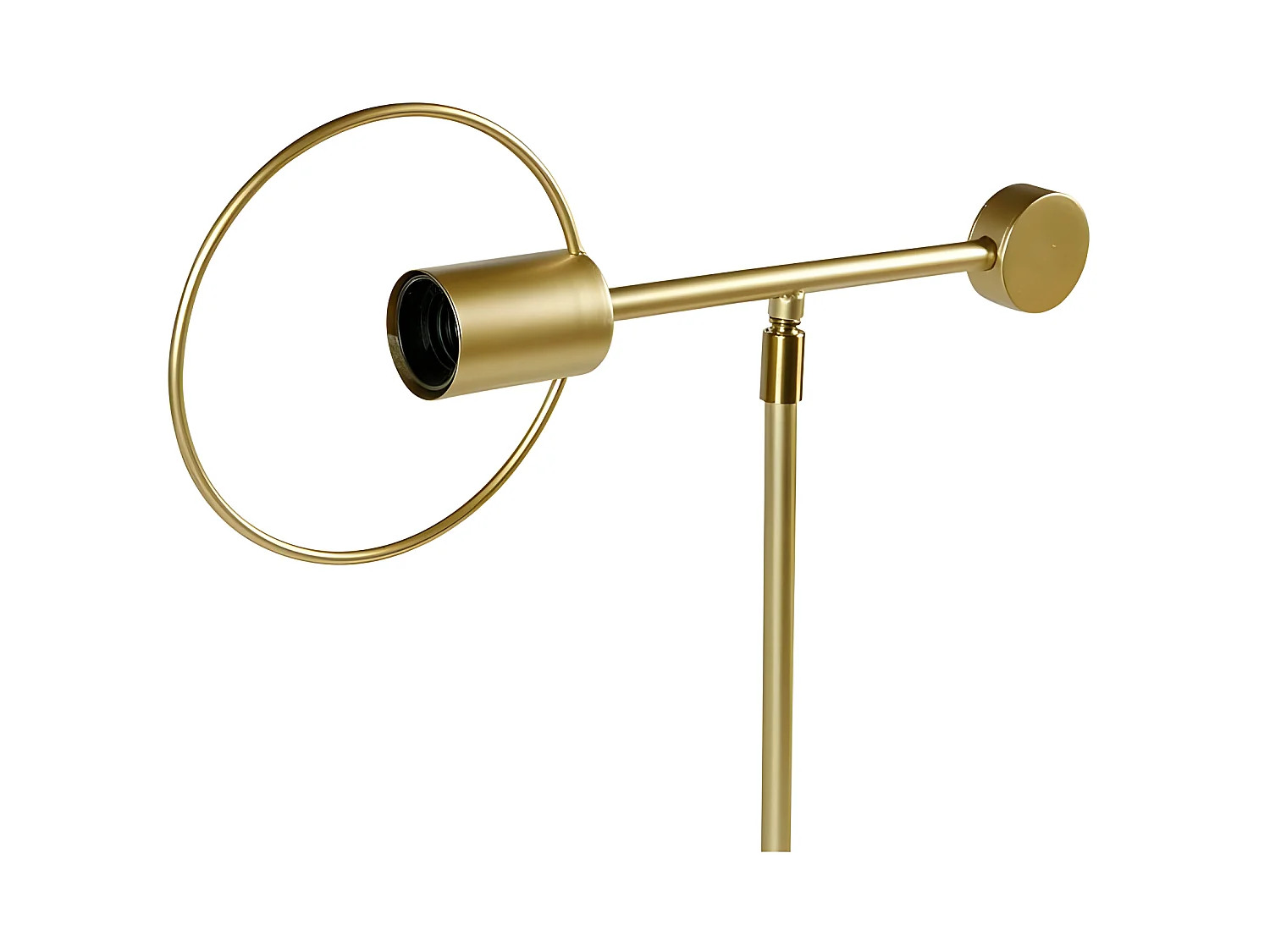 Lampe à poser métal doré Météore Ostaria