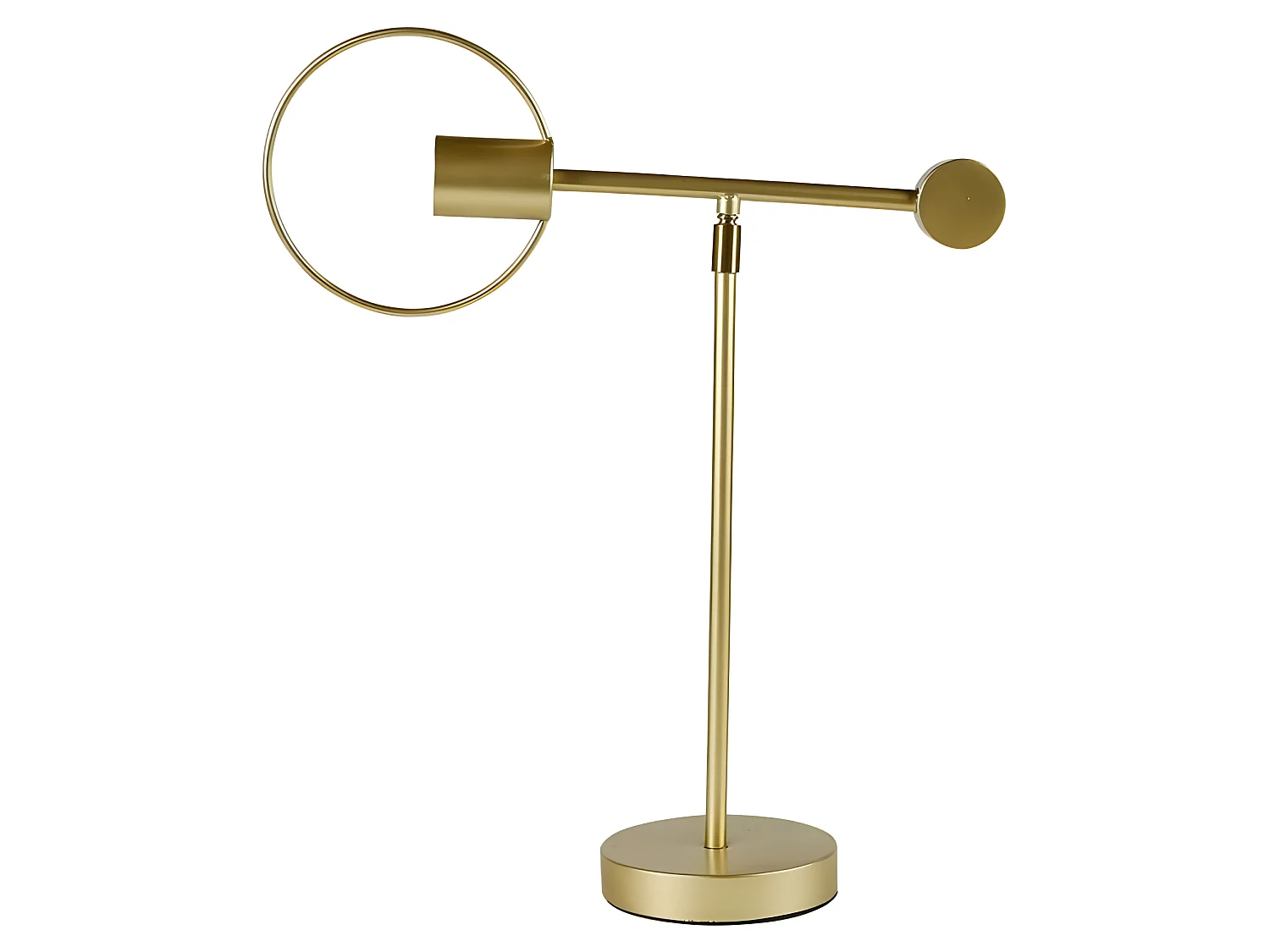 Lampe à poser métal doré Météore Ostaria