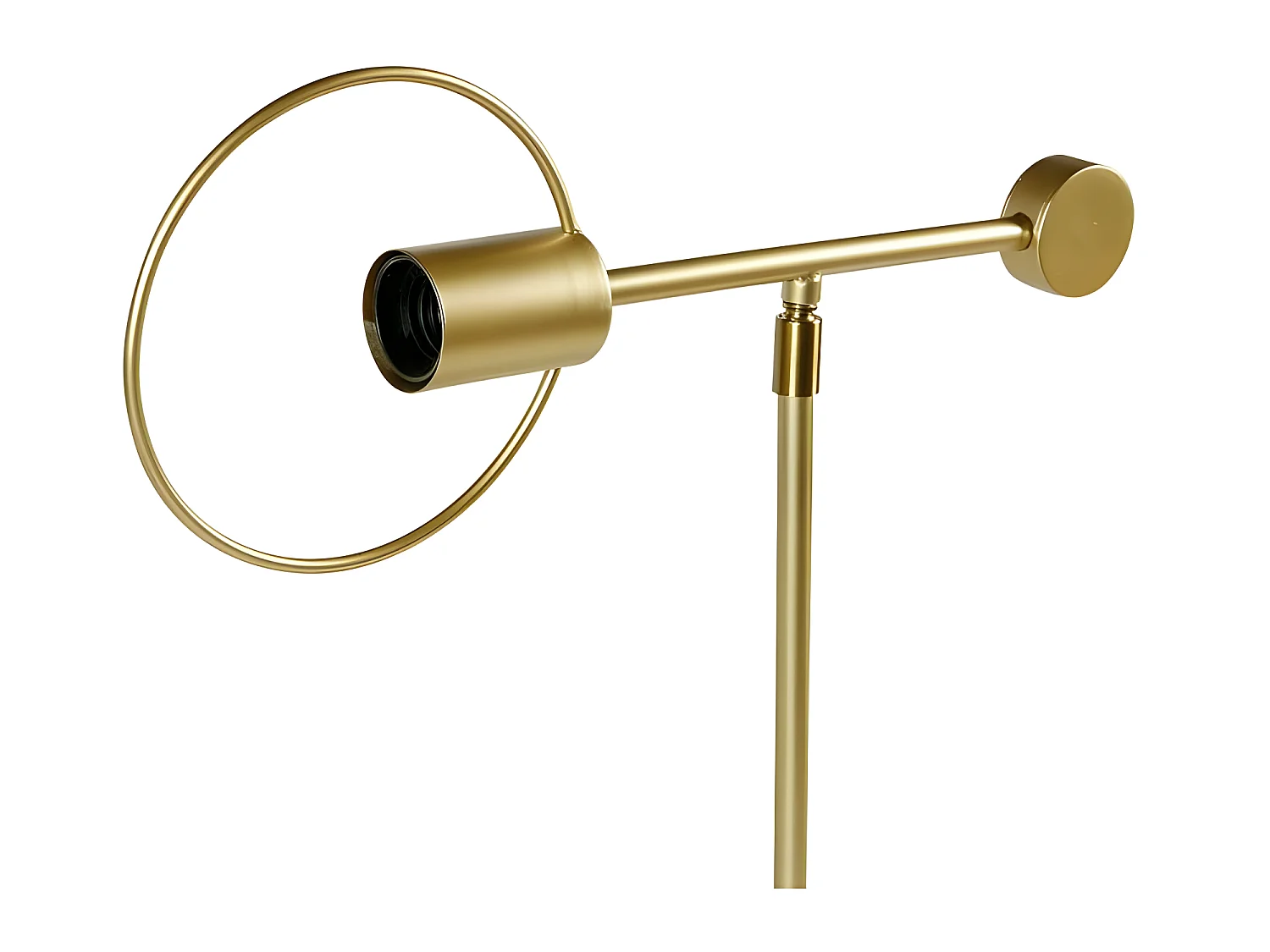 Lampe à poser métal doré Météore Ostaria