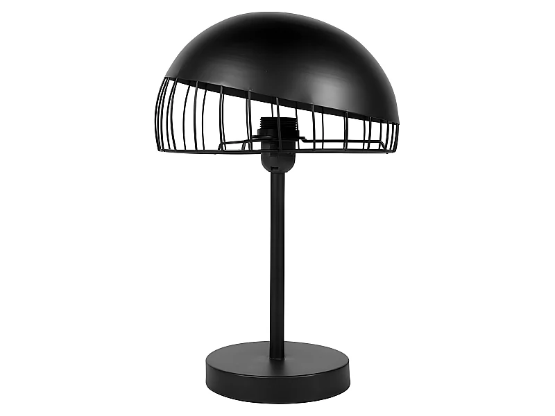 Lampe à poser en métal noir Colisée Ostaria