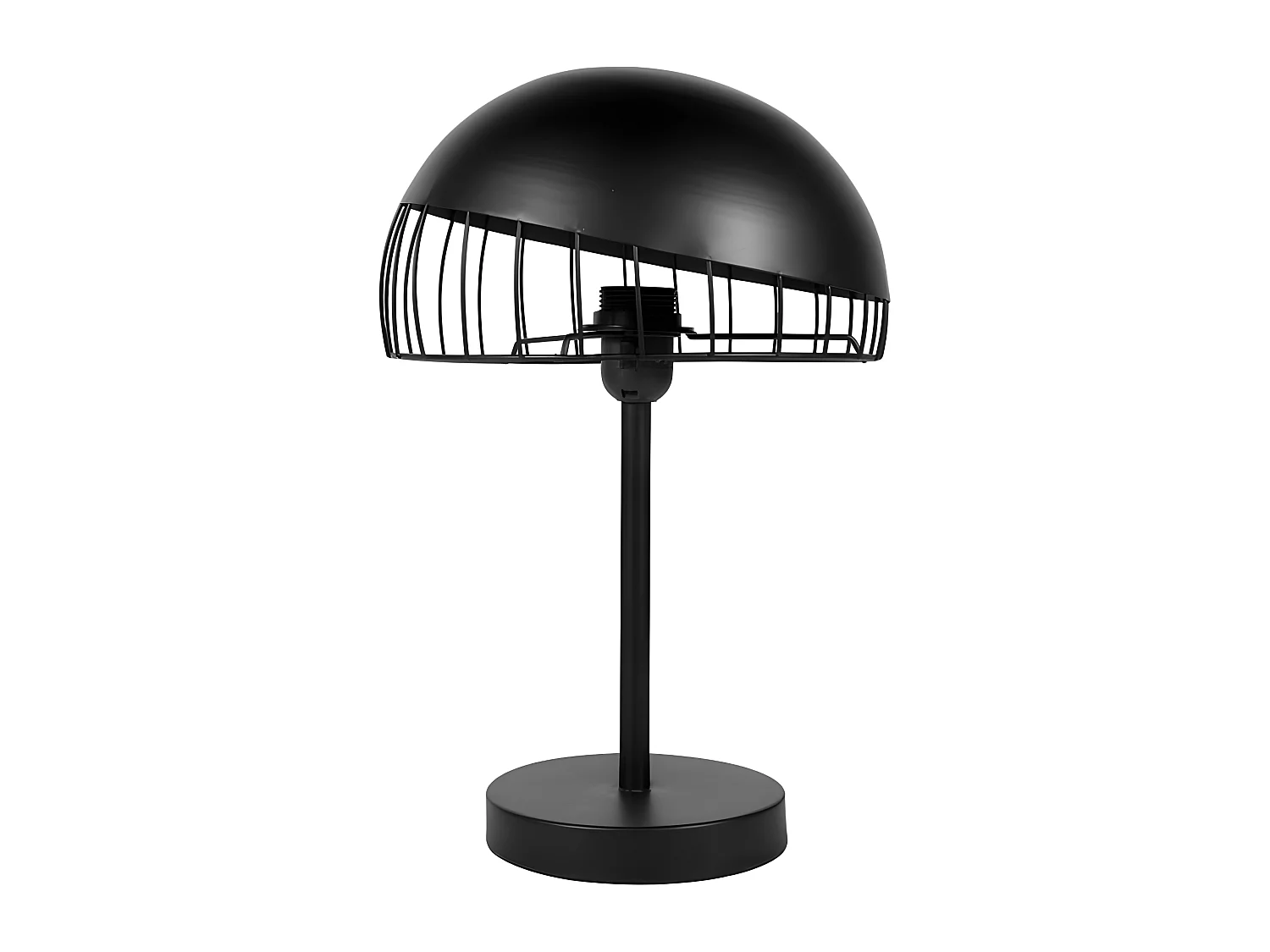 Lampe à poser en métal noir Colisée Ostaria