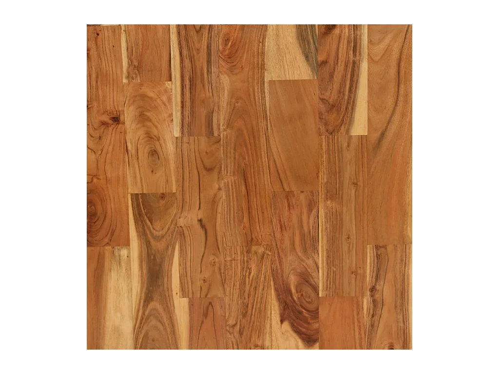 Table de salon salle bois marron 180 x 90 x 76 cm 0902309