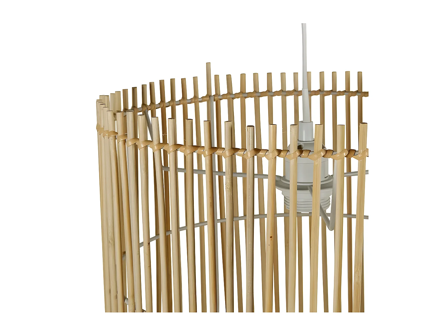 Suspension en bambou naturel Bana Ostaria