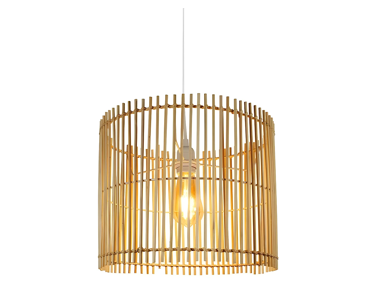 Suspension en bambou naturel Bana Ostaria