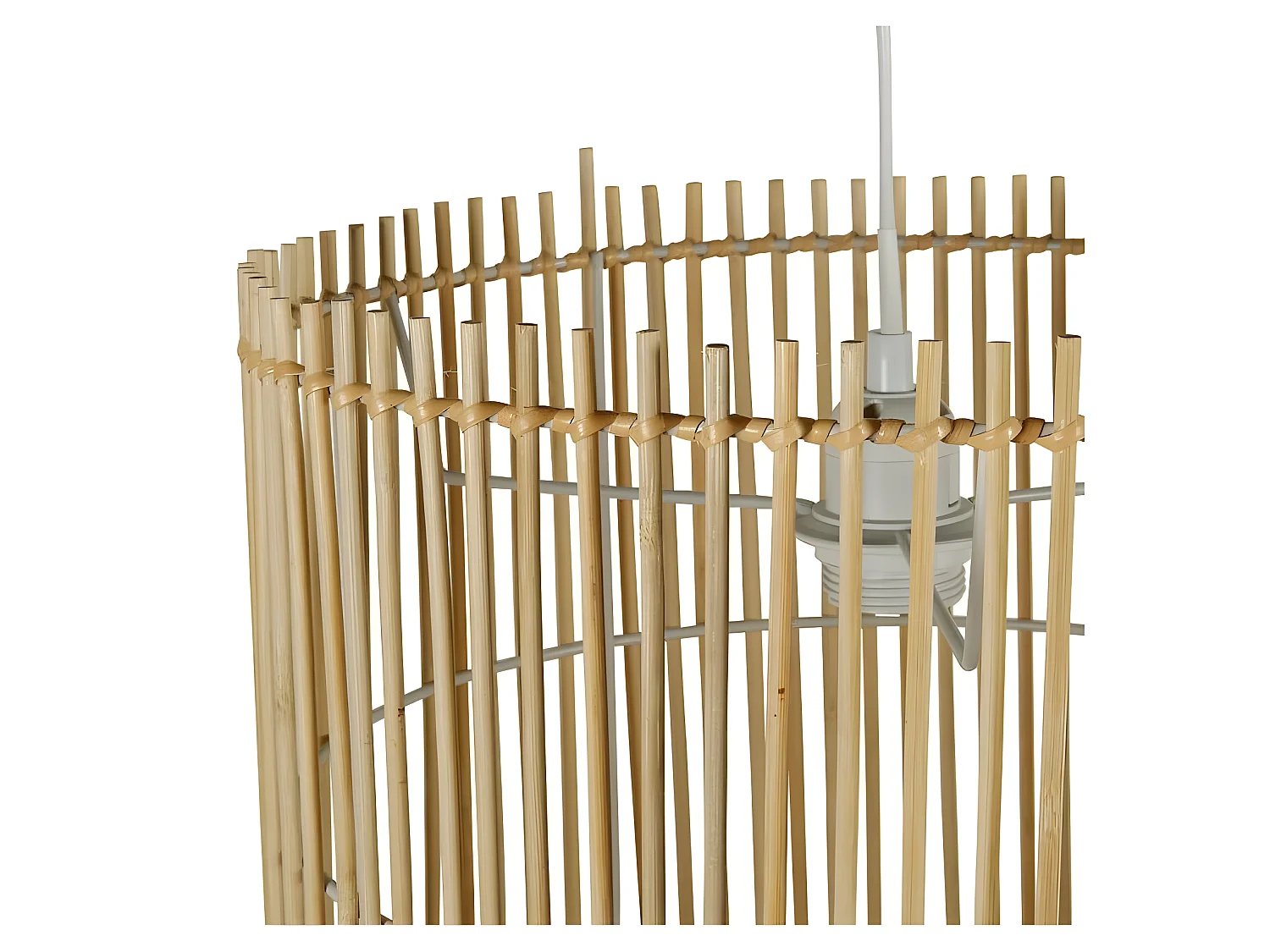 Suspension en bambou naturel Bana Ostaria