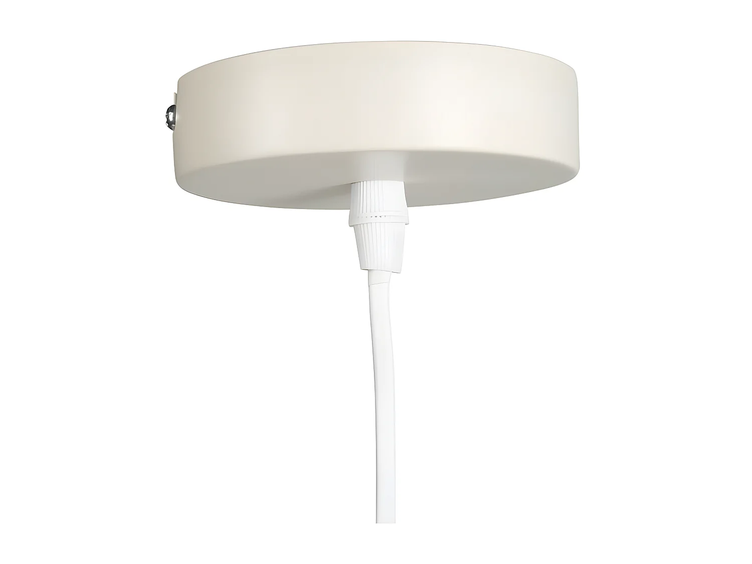 Suspension métal blanc Colisée Ostaria