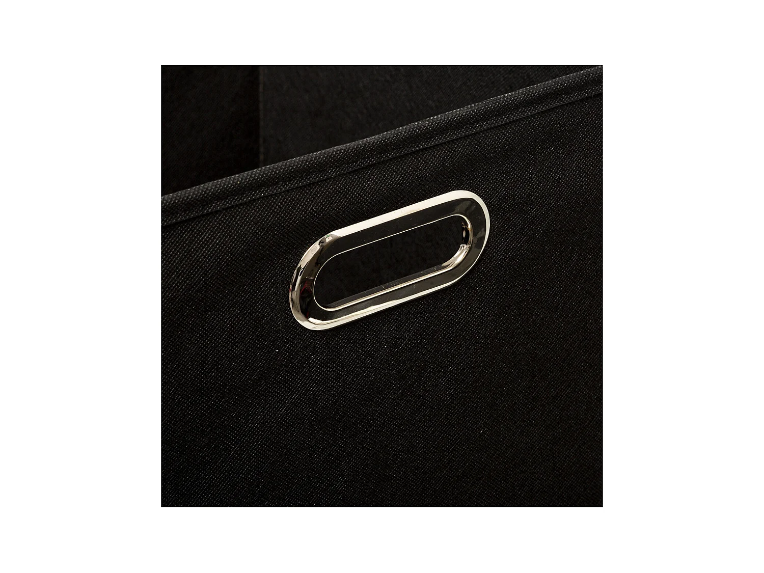 Boîte de rangement Noir 31 x 31 cm