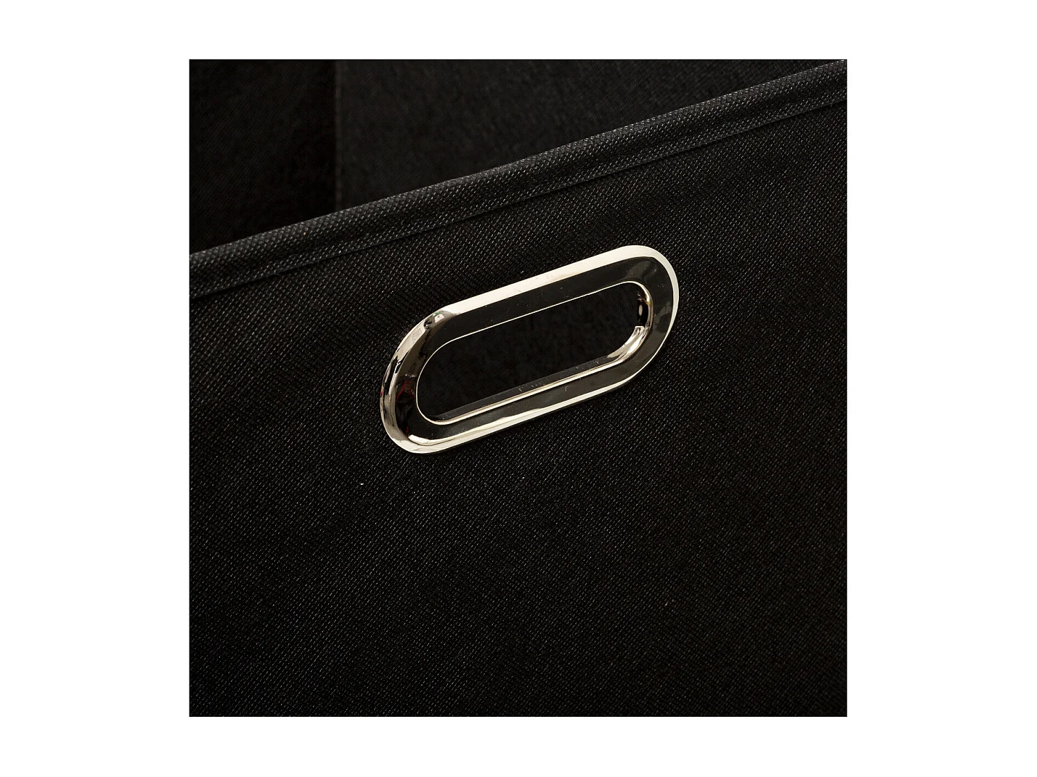 Boîte de rangement Noir 31 x 31 cm