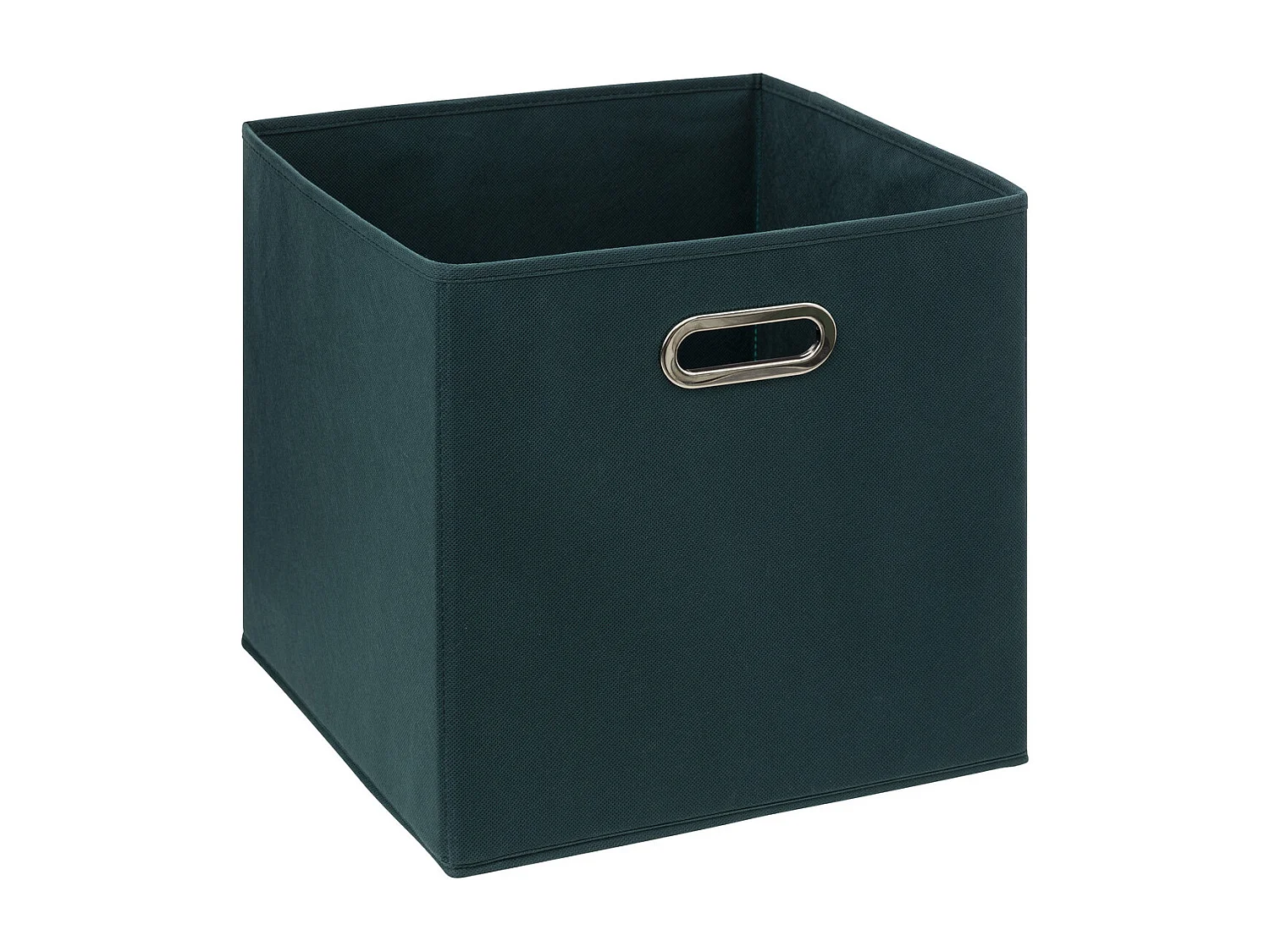 Boîte de rangement Bleu pétrole 31 x 31 cm