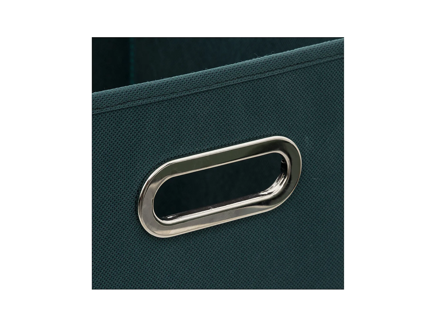 Boîte de rangement Bleu pétrole 31 x 31 cm