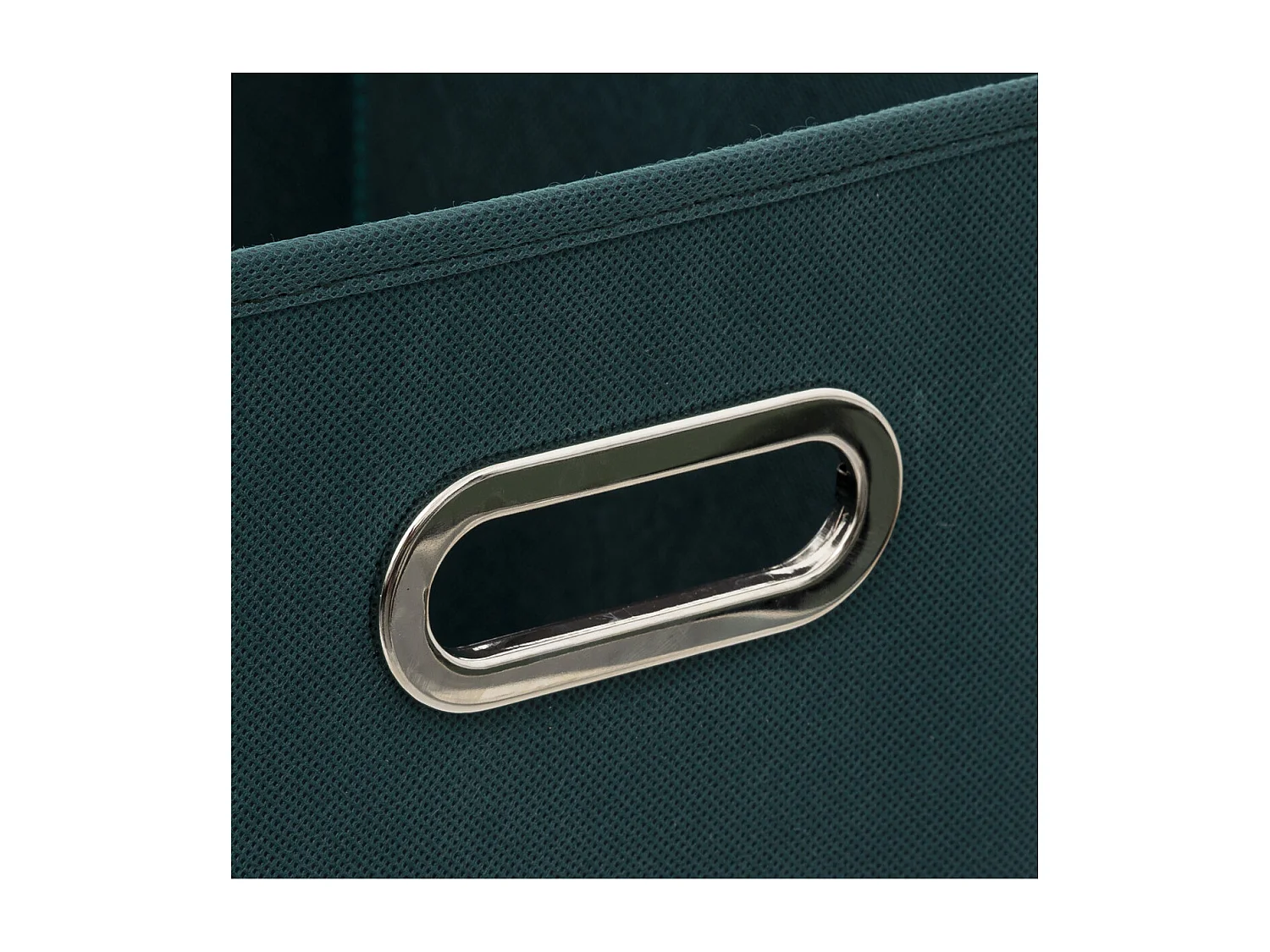 Boîte de rangement Bleu pétrole 31 x 31 cm