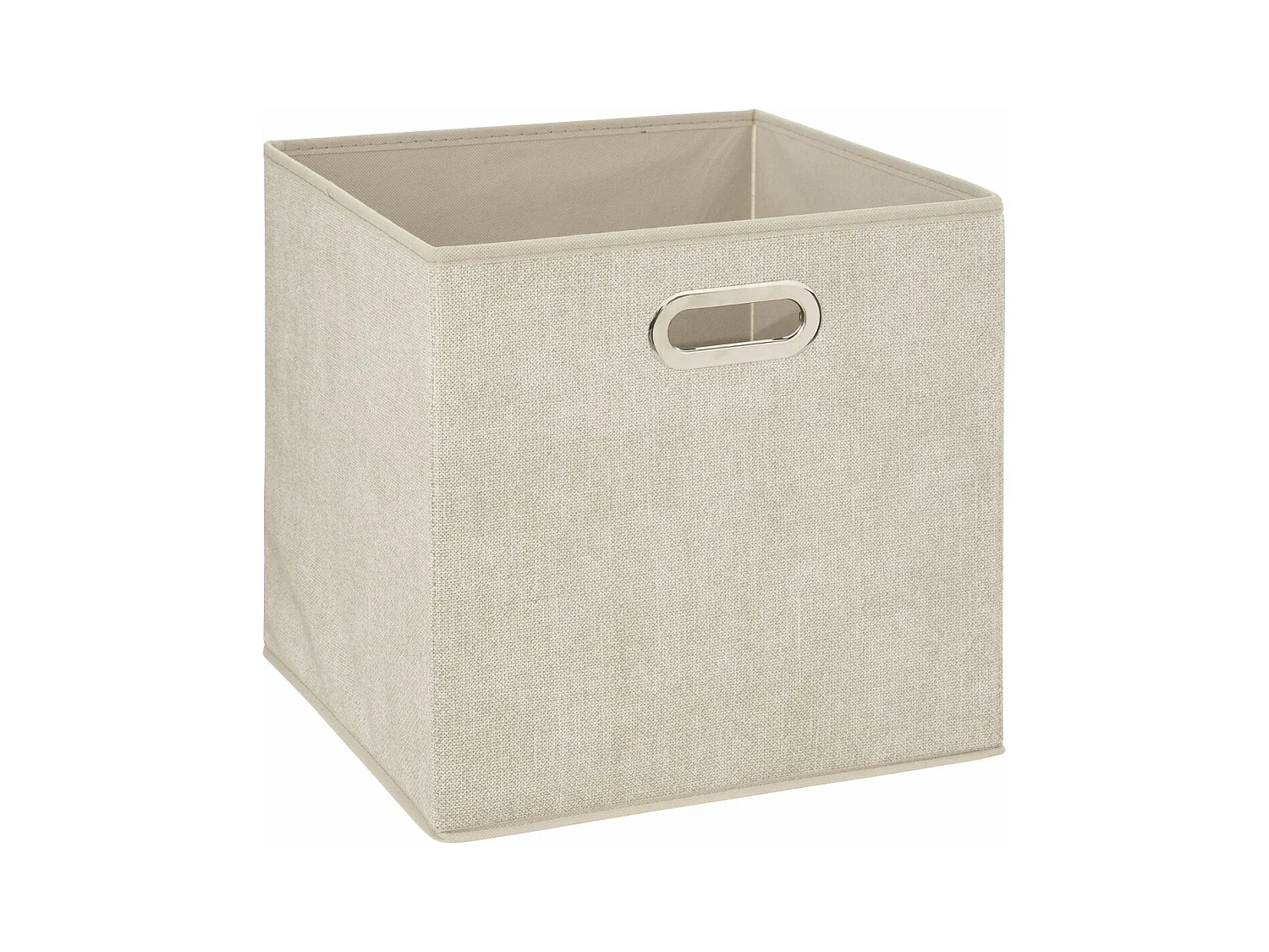 Boîte de rangement Beige chiné 31 x 31 cm