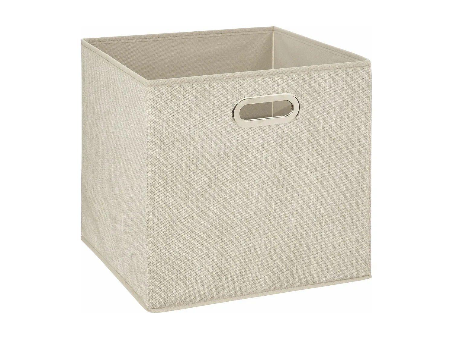 Boîte de rangement Beige chiné 31 x 31 cm