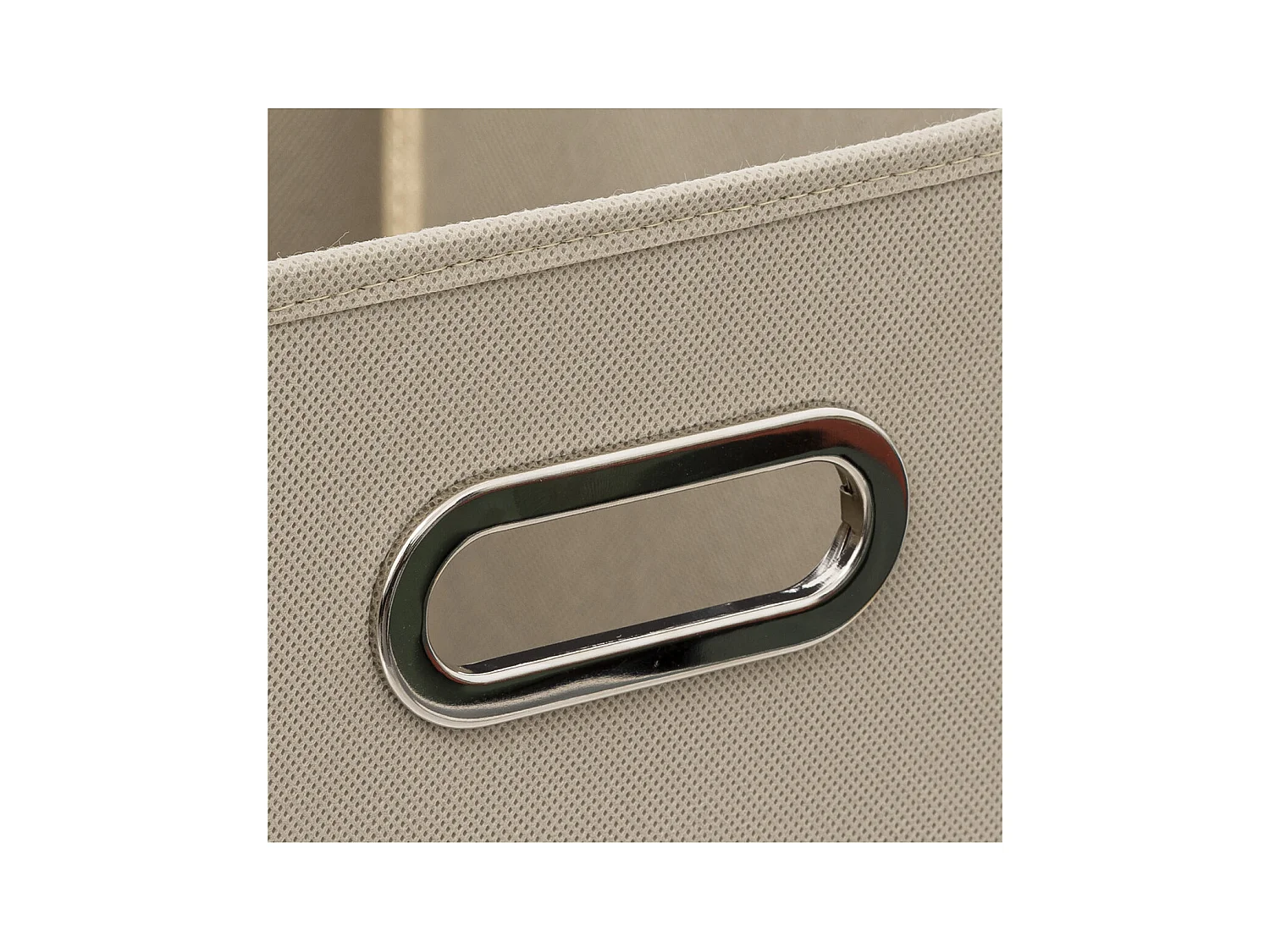 Boîte de rangement Beige Lin 31 x 31 cm