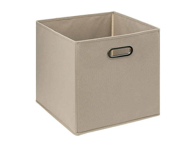 Boîte de rangement Beige Lin 31 x 31 cm