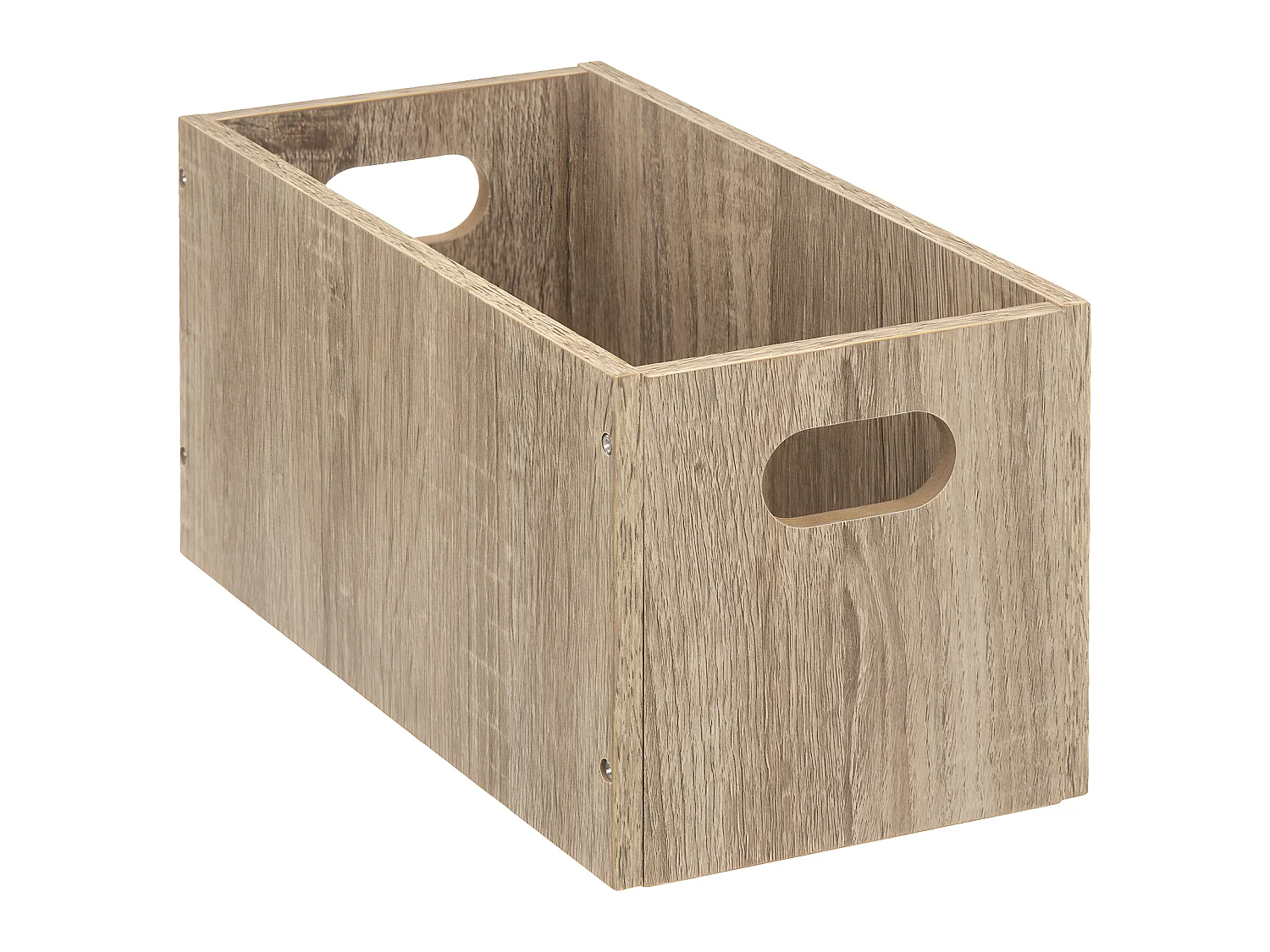 Boîte de rangement en Bois Naturel 15 x 31 x 15 cm