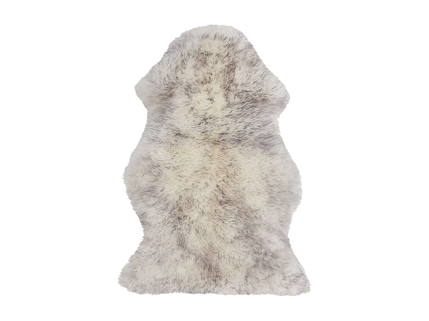 Schapenvel grijs/wit 100-110 x 65 cm ULURU