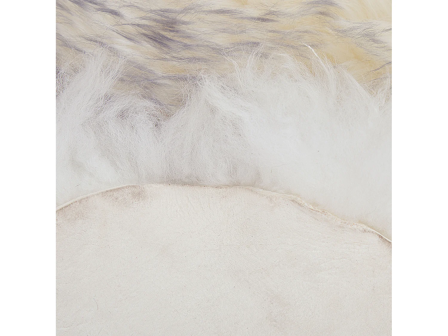 Schapenvel grijs/wit 100-110 x 65 cm ULURU