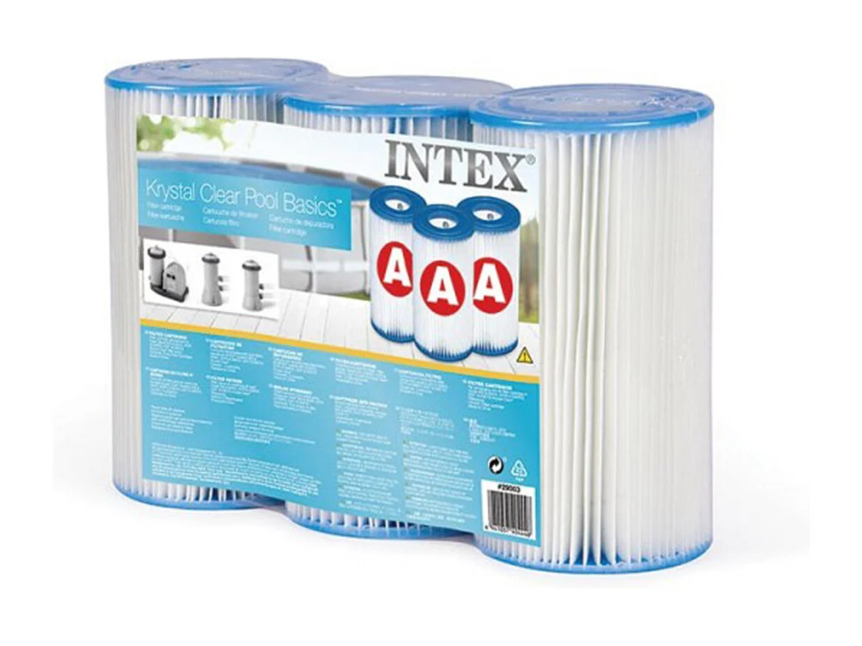 3 cartouches de filtration A - Intex