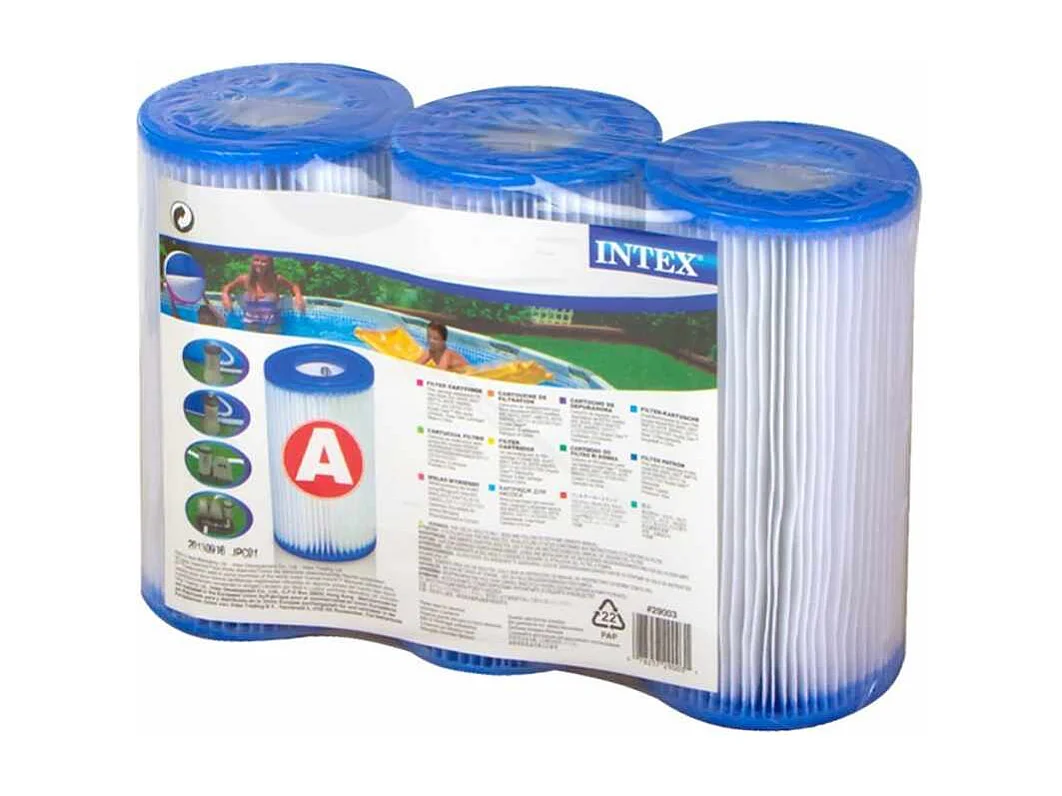 3 cartouches de filtration A - Intex