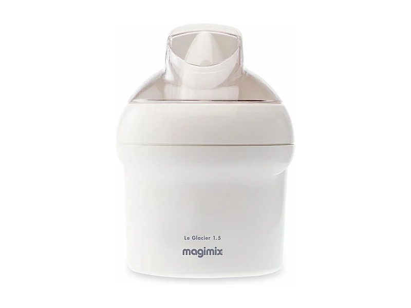 Sorbetière le glacier 1,5 l blanc