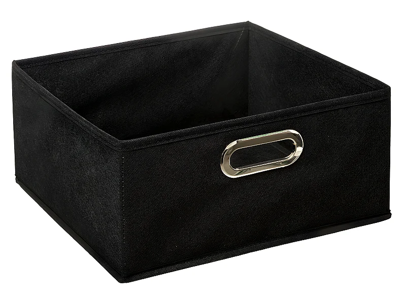 Boîte de rangement Noir 31 x 31 x 15 cm