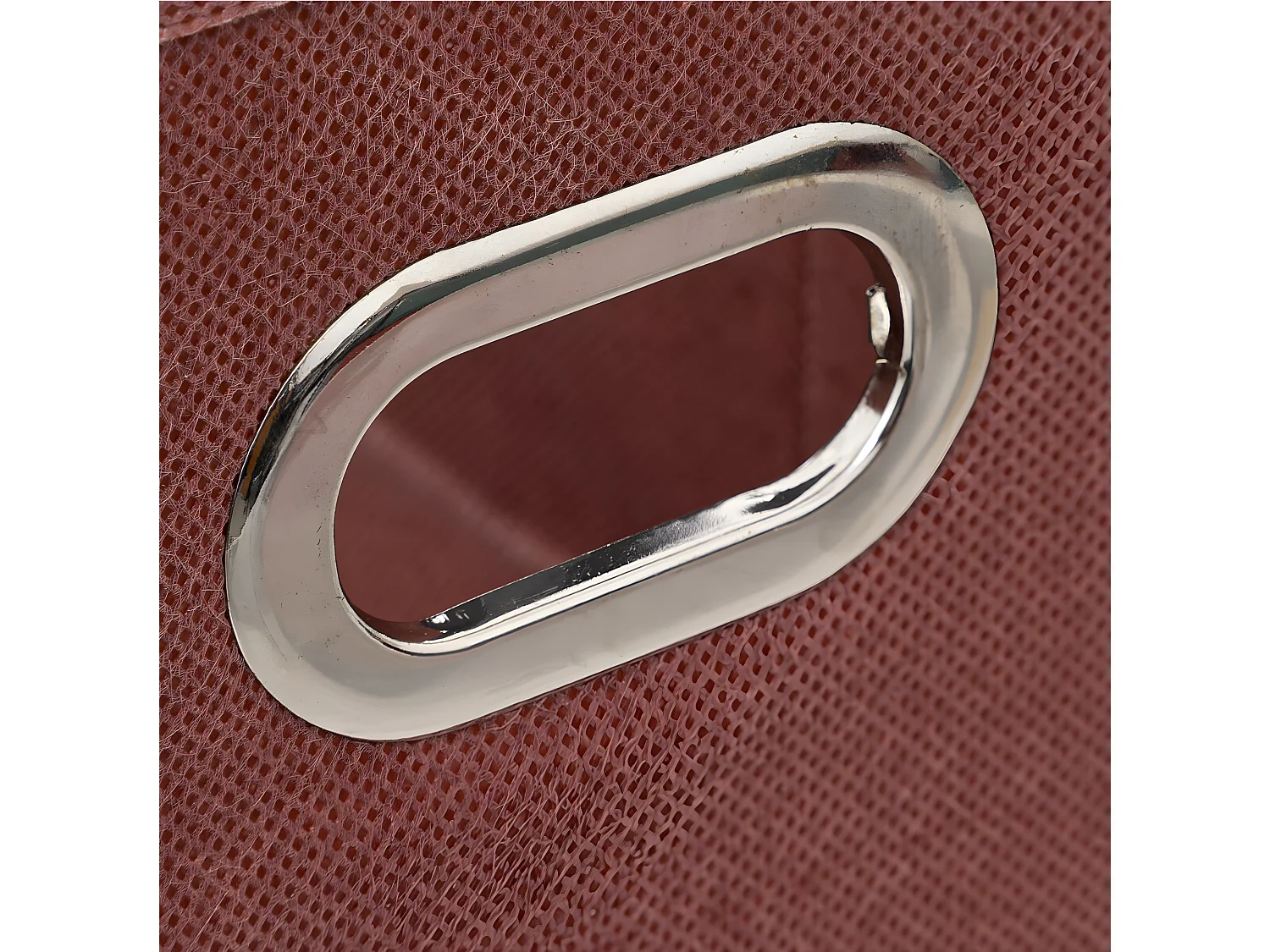 Boîte de rangement tissu Terracotta 15 x 31 x 15 cm