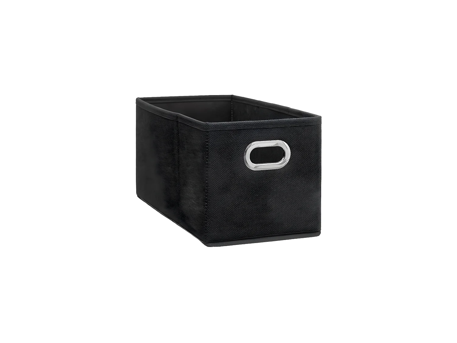 Boîte de rangement tissu Gris Foncé 15 x 31 x 15 cm