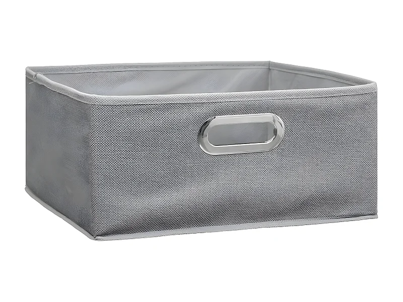 Boîte de rangement Gris clair chiné 31 x 31 x 15 cm