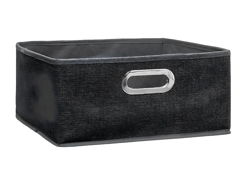 Boîte de rangement Gris foncé chiné 31 x 31 x 15 cm