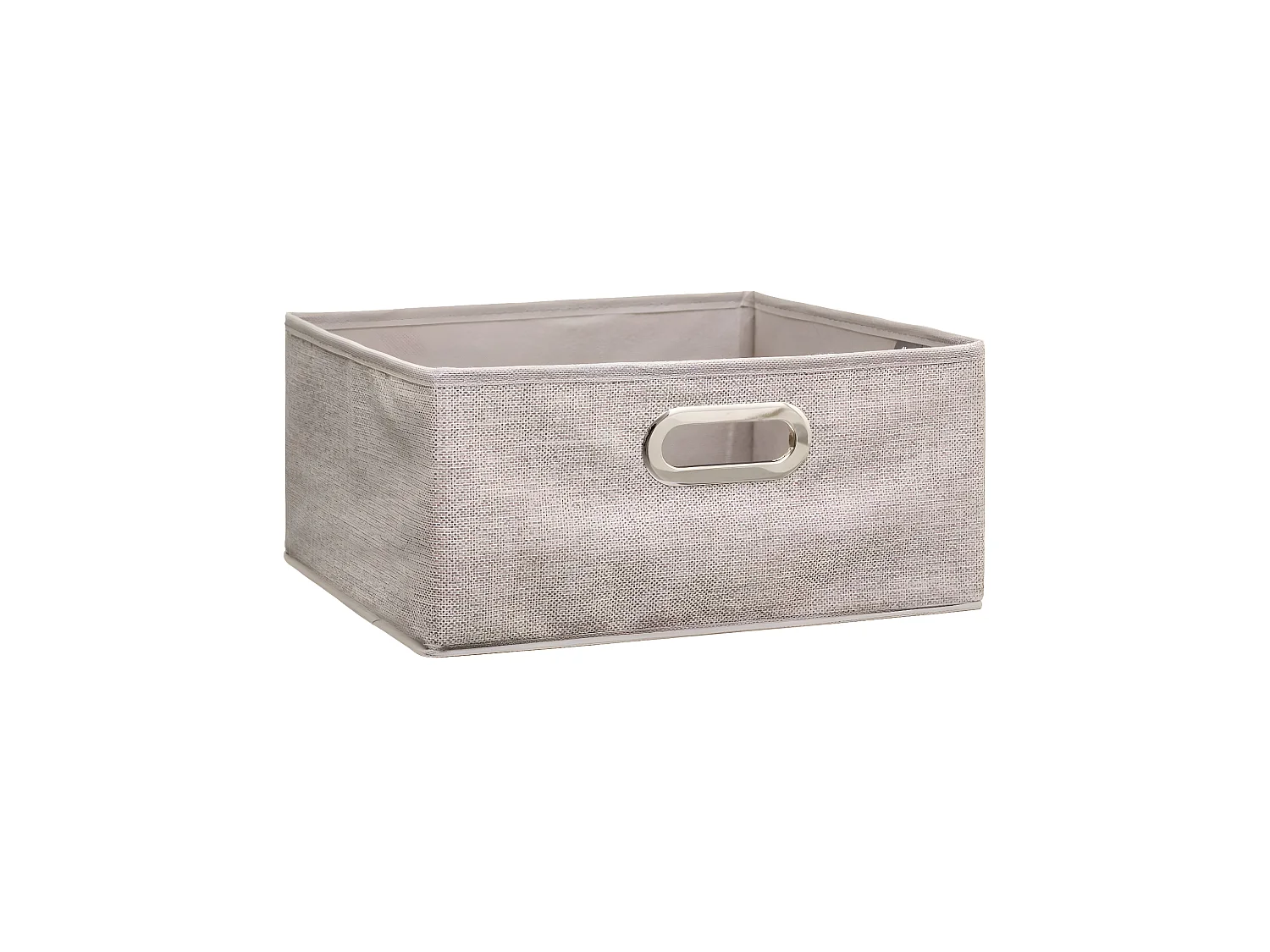 Boîte de rangement Beige chiné 31 x 31 x 15 cm